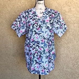 Scrub Advantage Butterfly Top size Small